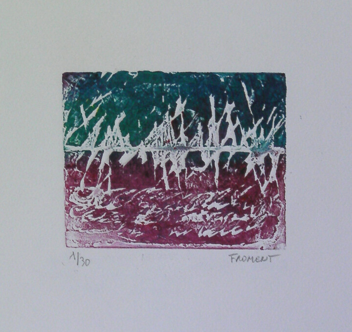 印花与版画,  7.1x7.1 in 