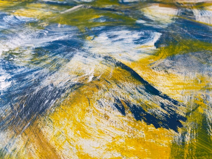 Oberfläche oder Textur des Kunstwerks