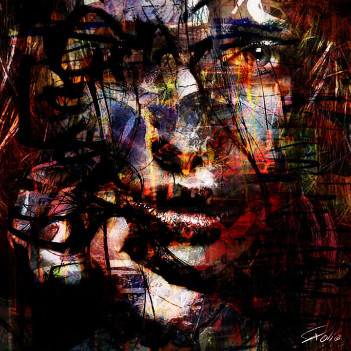 GRAFFIKK------------ 绘画, 47.2x47.2 in