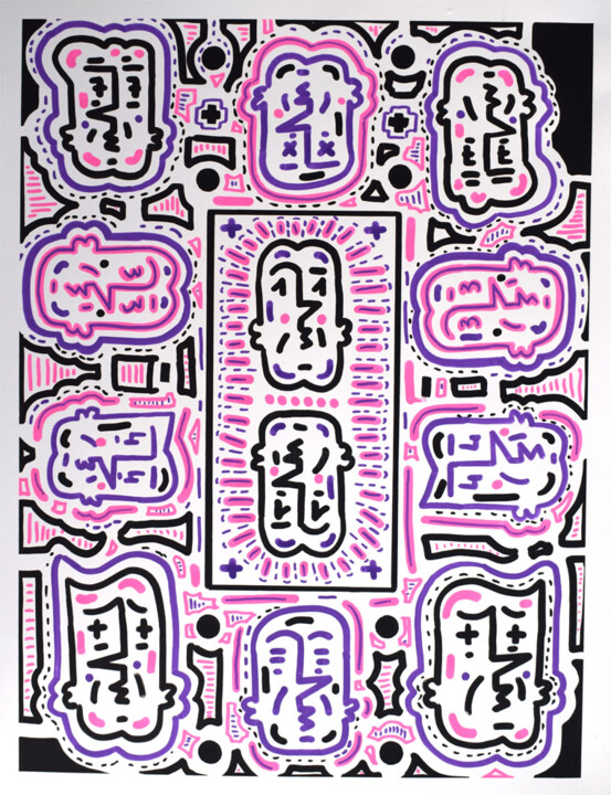 49.3 P B card 图画, 25.6x19.7 in