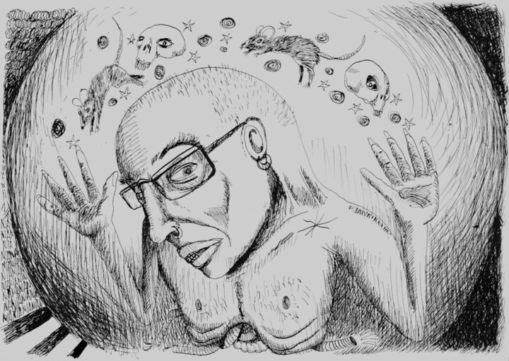 Demi jongleur 图画, 8.3x11.7 in
