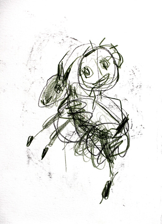 Autorretrato con Rita 2. - Self-portrait with Rita 2. 印花与版画, 39.4x27.6 in