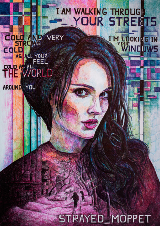Cold as all you feels 图画, 16.1x11.8 in