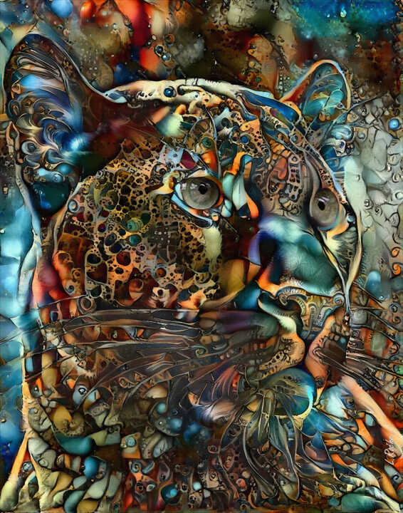 Mannix 绘画, 27.6x21.7 in
