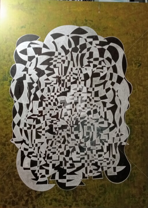 le majordome 绘画, 47.2x31.5 in