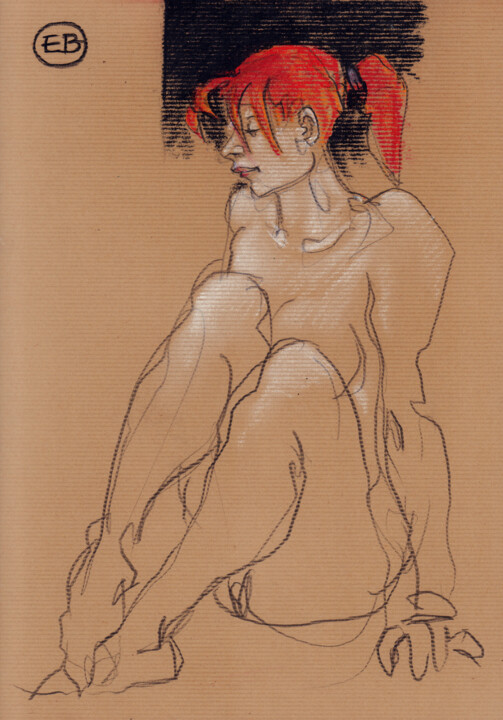 A408 Thérèse 图画, 15.8x11.8 in