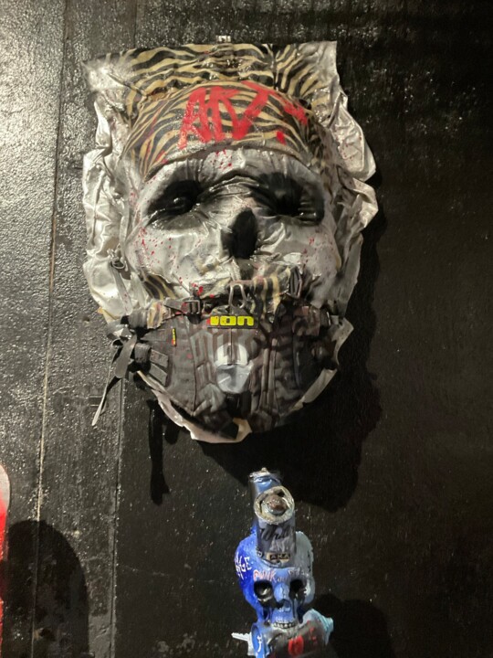 雕塑 标题为“SCULPTURE MUSEE SPI…” 由F. Spi-K-Tri, 原创艺术品, 金属