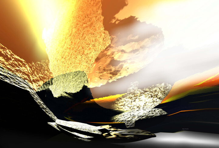 Digital Arts titled "Development" by Dejan Vucelic, Original Artwork, Digital Painting