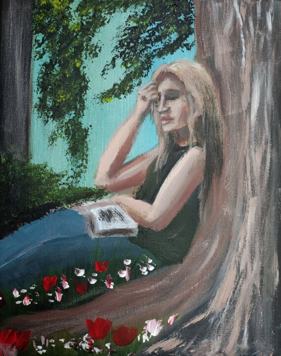 Esprit critique 绘画, 11.8x9.5 in