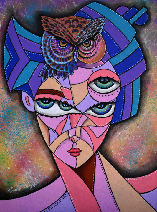 Sin saber 绘画, 15.8x11.8 in
