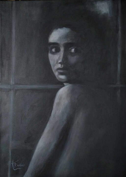 绘画,  27.6x19.7 in 