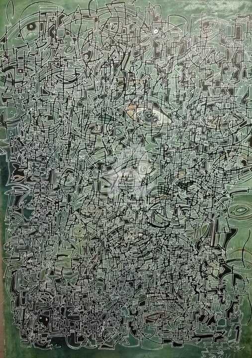 绘画,  27.6x19.7 in 