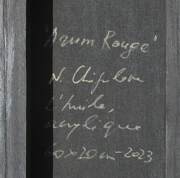 Arrière de l'œuvre