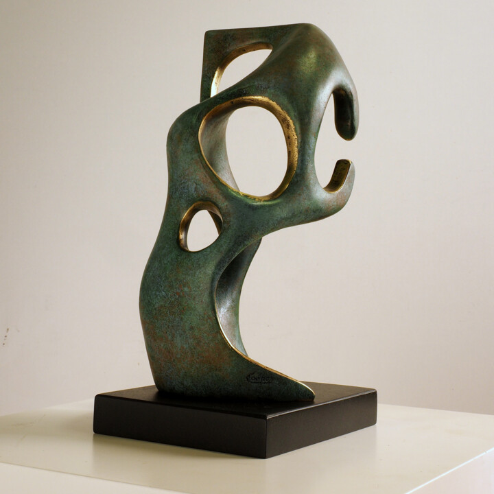 Rodin's Thinker spaces 雕塑, 11.8x6.1 in