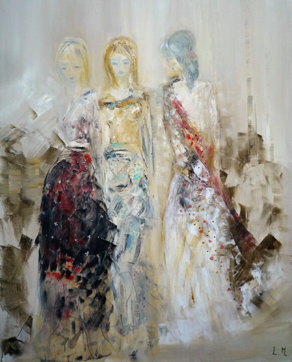 ELLES 绘画, 31.9x25.6 in