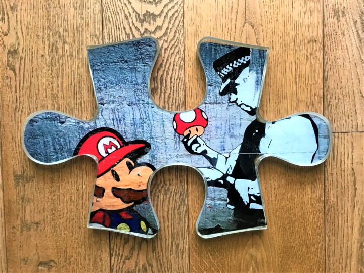 ArtPuzzle Piece #009 雕塑, 12.6x19.7 in