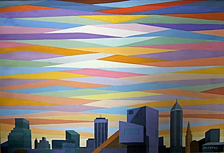 Painting titled "Landescapes Hard Ed…" by Riccardo Balestra, Original Artwork, Oil