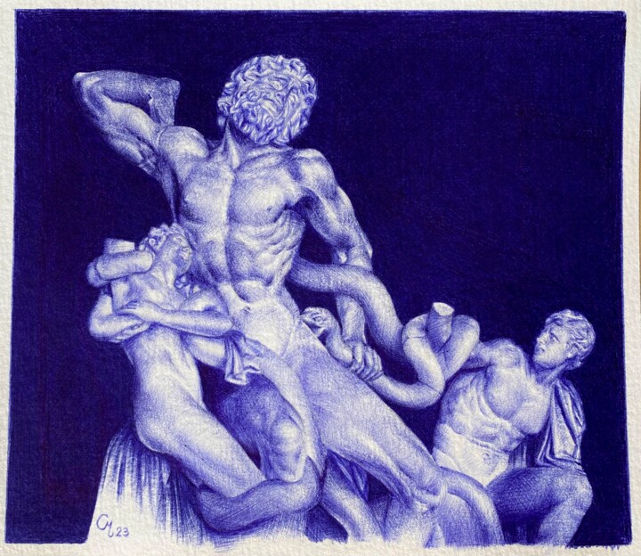 sans titre 图画, 7.1x7.9 in