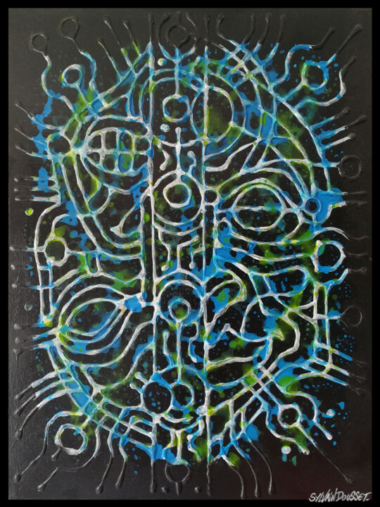 Portrait Cognitive Dissonance / Titre provisoire 绘画, 15.8x11.8 in