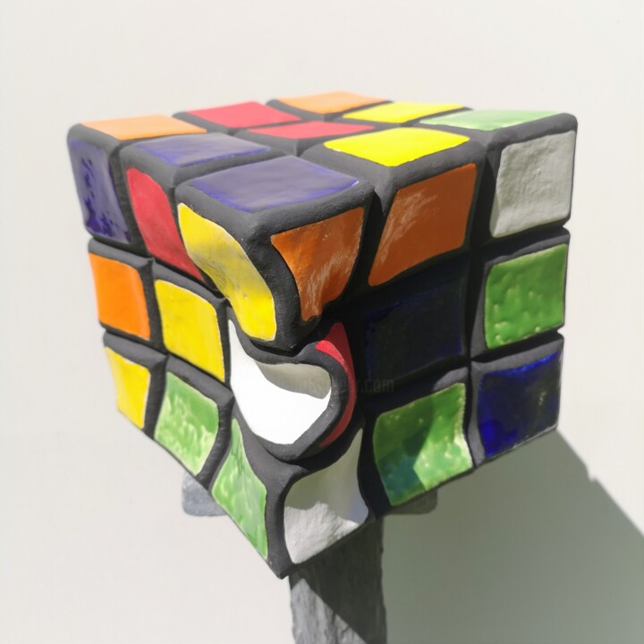 雕塑,  8.7x8.7 in 