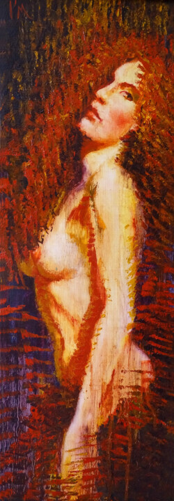 绘画,  22.4x7.9 in 