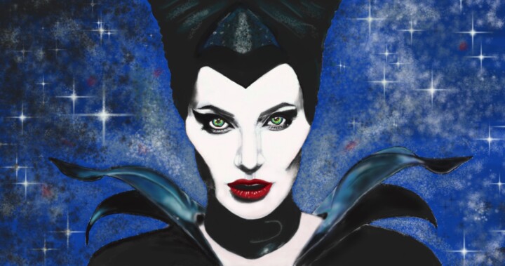 Maleficient 绘画