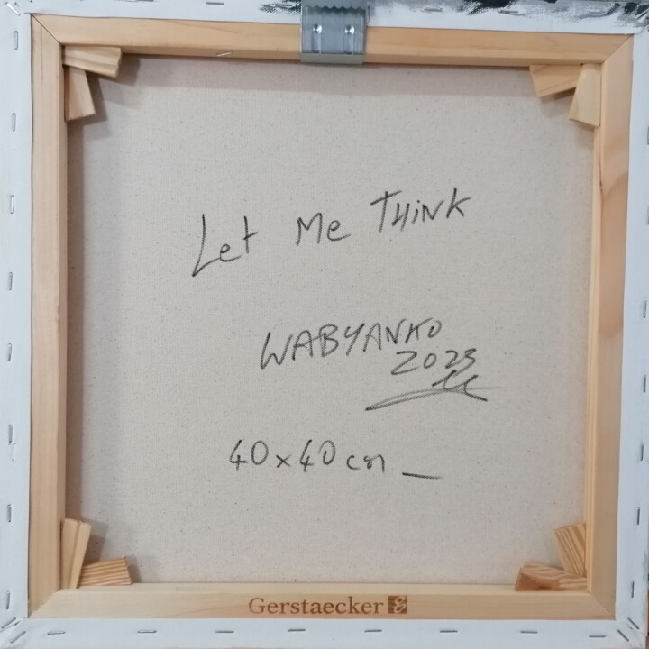 Arrière de l'œuvre