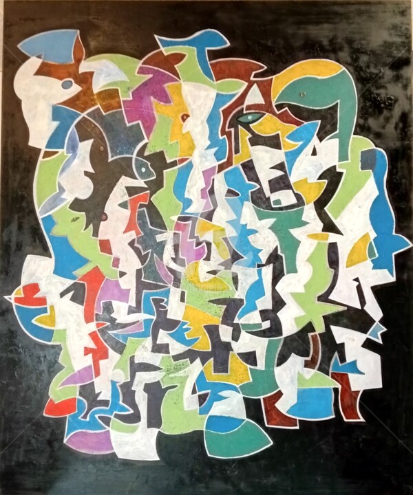 le desire 绘画, 39.4x31.5 in