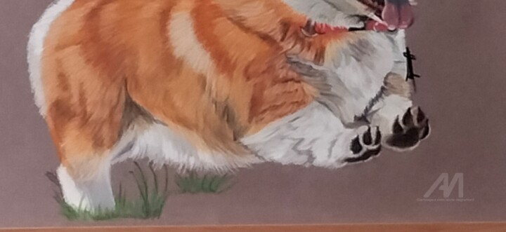 Corgi 图画, 11.8x15.8 in
