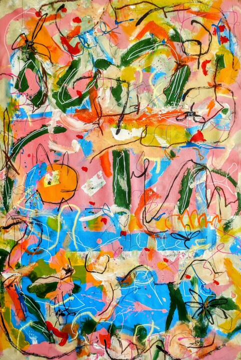 绘画,  35.4x23.6 in 