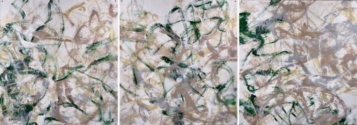 Malerei mit dem Titel "Peppermint" von Andreas Angleitner, Original-Kunstwerk, Acryl