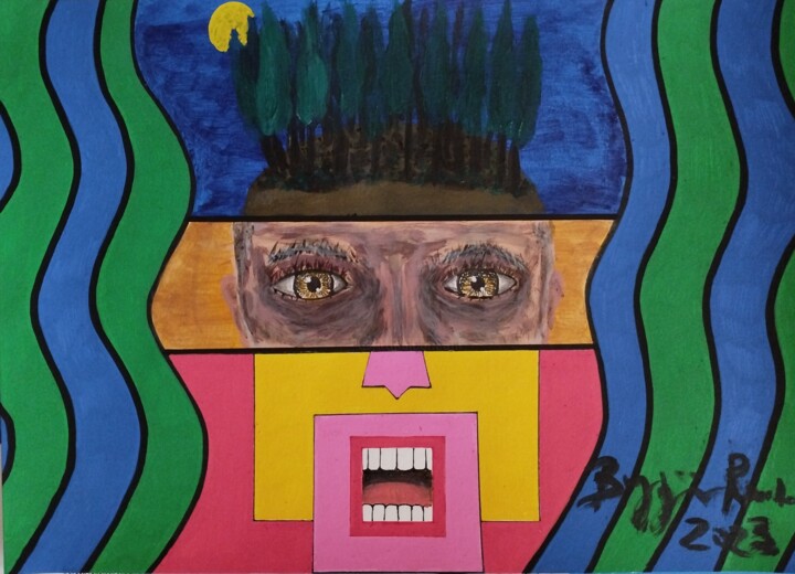 Own Feeling 绘画, 9.5x13 in