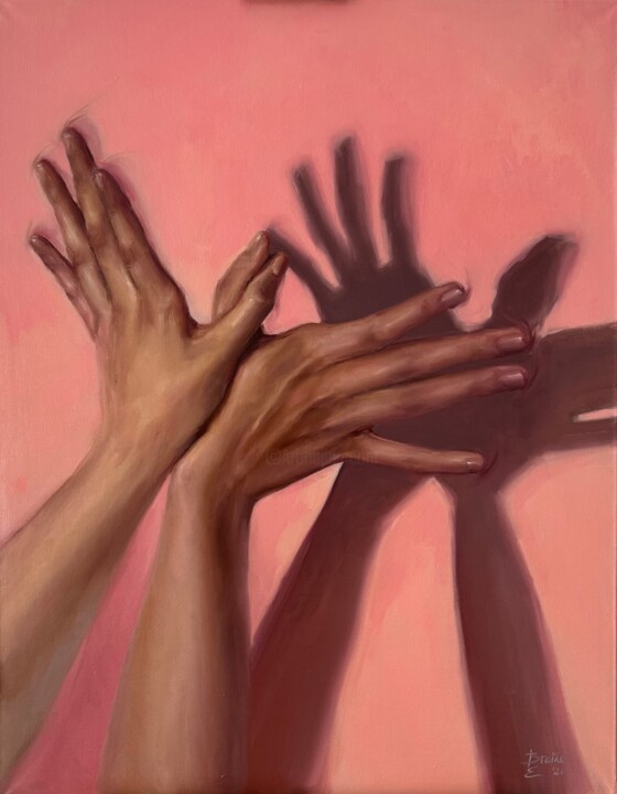 Freedom 绘画, 35.4x27.6 in