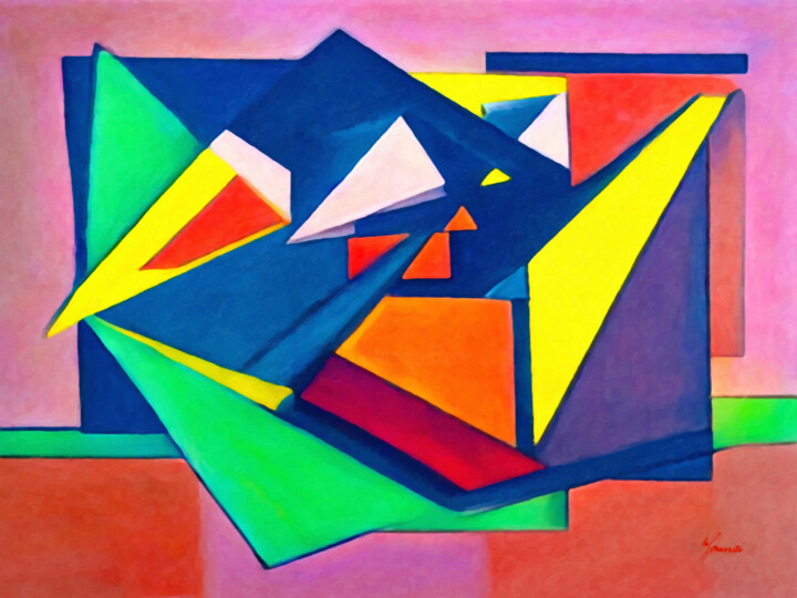 绘画,  39.4x59.1 in 