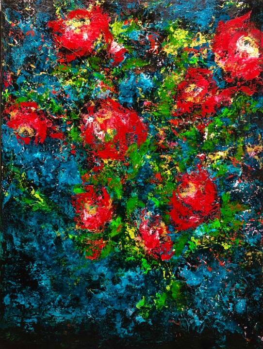 Auf der Suche nach Liebe 绘画, 31.5x23.6 in