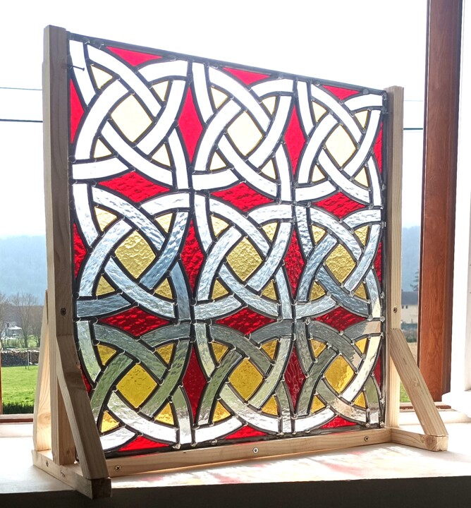 Sculpture intitulée "Inspiration Cisterc…" par Renaud Angerville-Langlois, Œuvre d'art originale, Verre