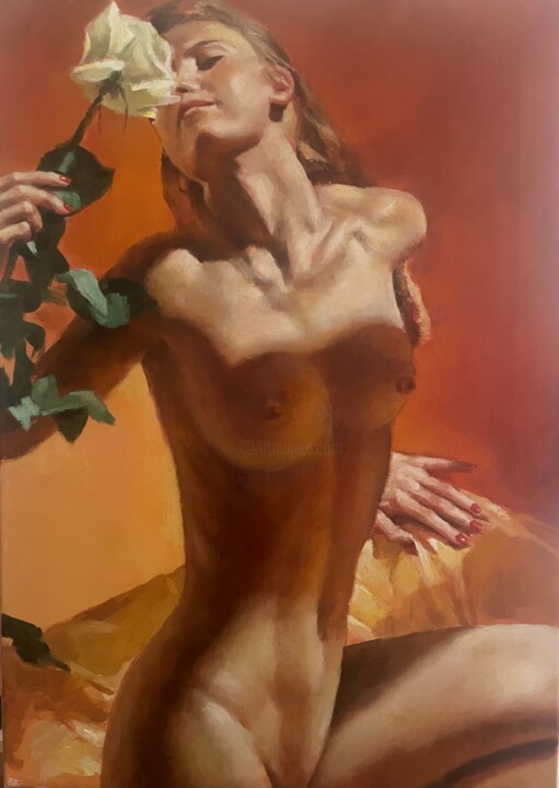 绘画,  27.6x19.7 in 