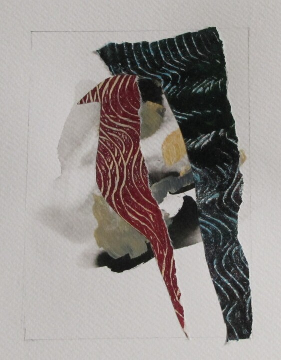 L'oiseau annonciateur 绘画, 9.8x7.9 in