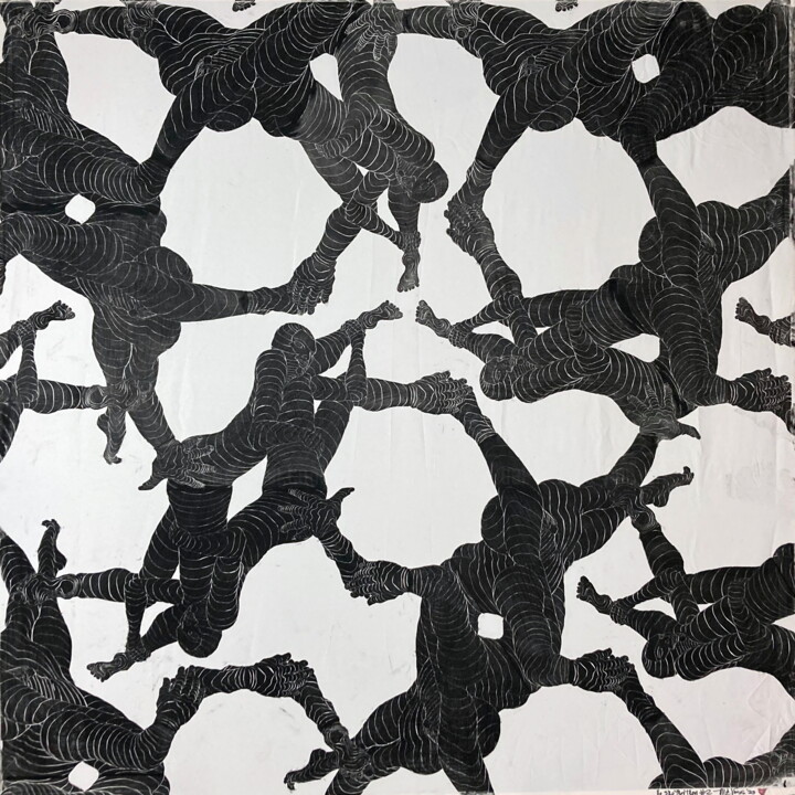 印花与版画,  78x78 in 