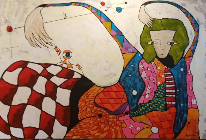 绘画,  48x72 in 