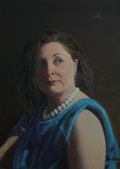 Alexandra 绘画, 27.6x19.7 in