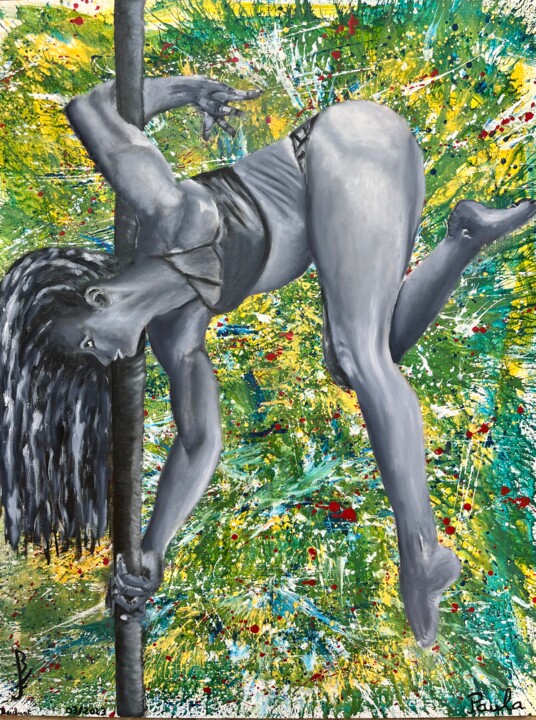 Paula 绘画, 45.7x31.9 in