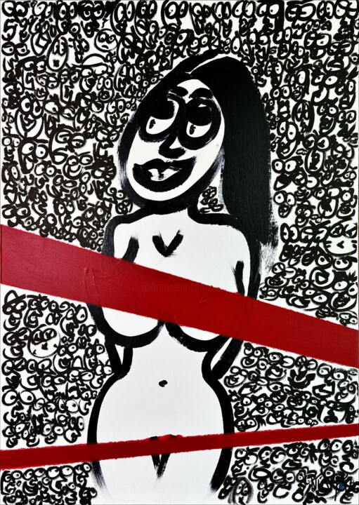 Only Fans 绘画, 27.6x19.7 in