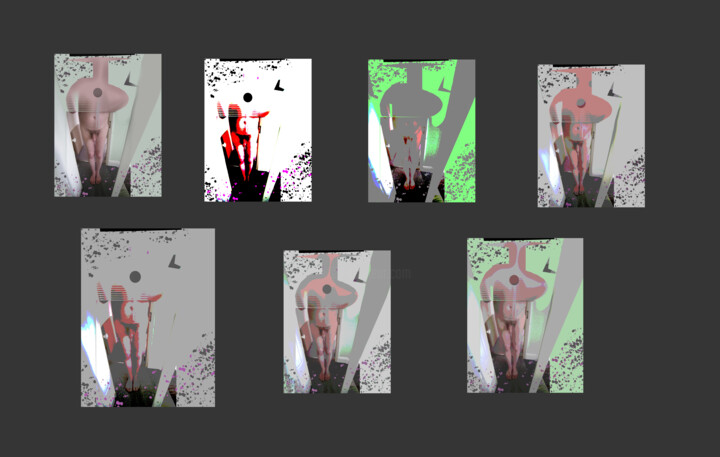 Image Progression In Honour Of A Sick Brick 数字艺术