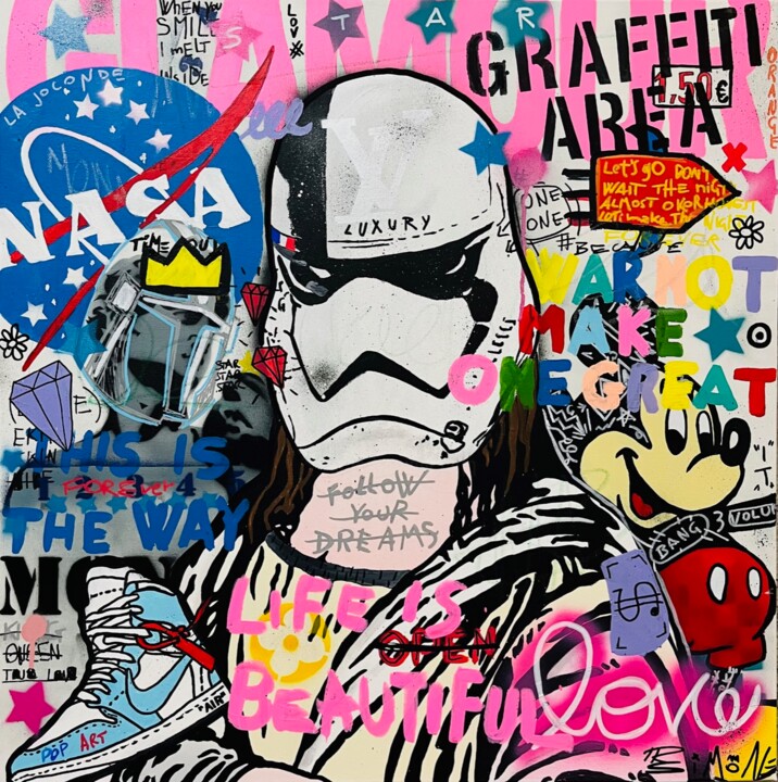 绘画,  27.6x27.6 in 