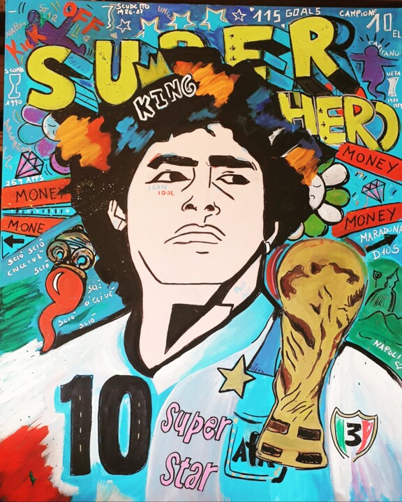 Maradona 2.0 数字艺术