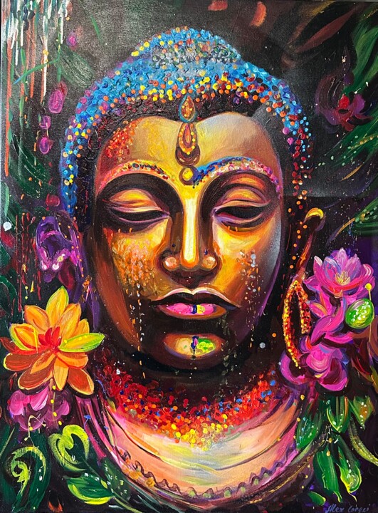 Buddha nr.15 绘画, 31.5x23.6 in