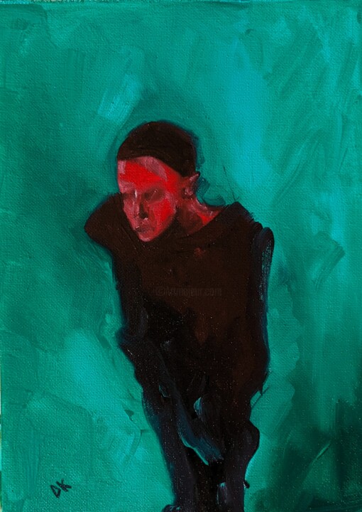 Painting titled "VI" by Diana Knepper, Original Artwork, Oil