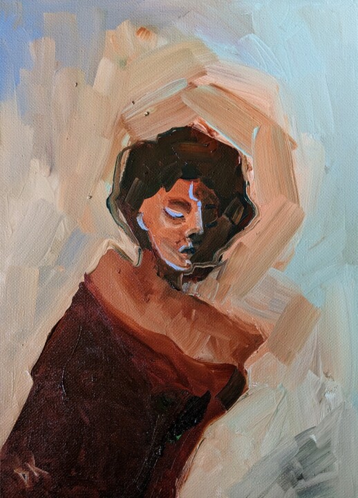 Painting titled "VIII" by Diana Knepper, Original Artwork, Oil