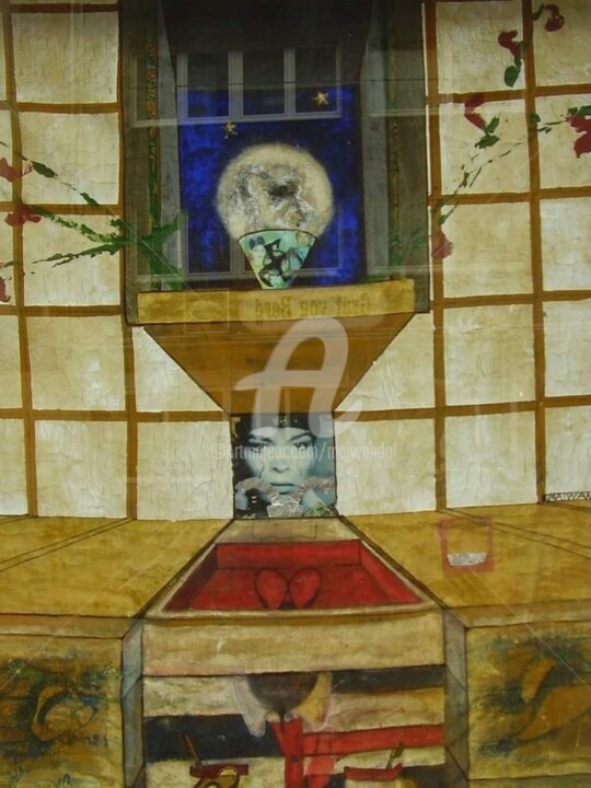 Didn't want to marry, but...maiwandOL 绘画, 70.9x51.2 in